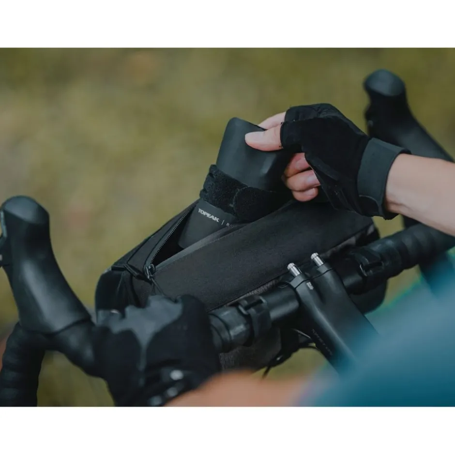 Stuurtassen < Topeak Tubular BarBag Stuurtas - 3.8L - zwart