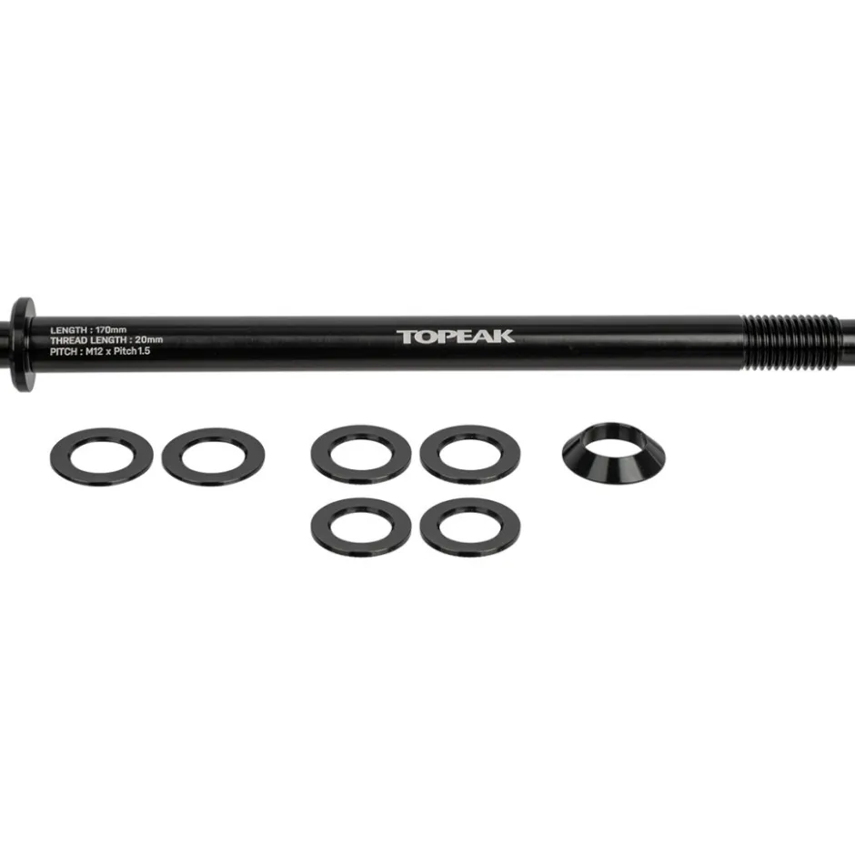 Snelspanners En Steekassen < Topeak Zi:RAK Steekas - M12 x 1.5mm - 170mm