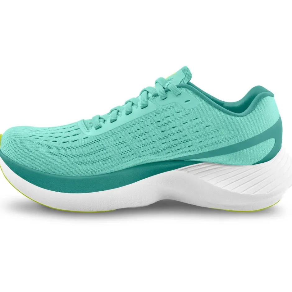 Hardloopschoenen Voor Op De Weg|Schoenen < Topo Athletic Specter Hardloopschoenen Dames - aqua/lime