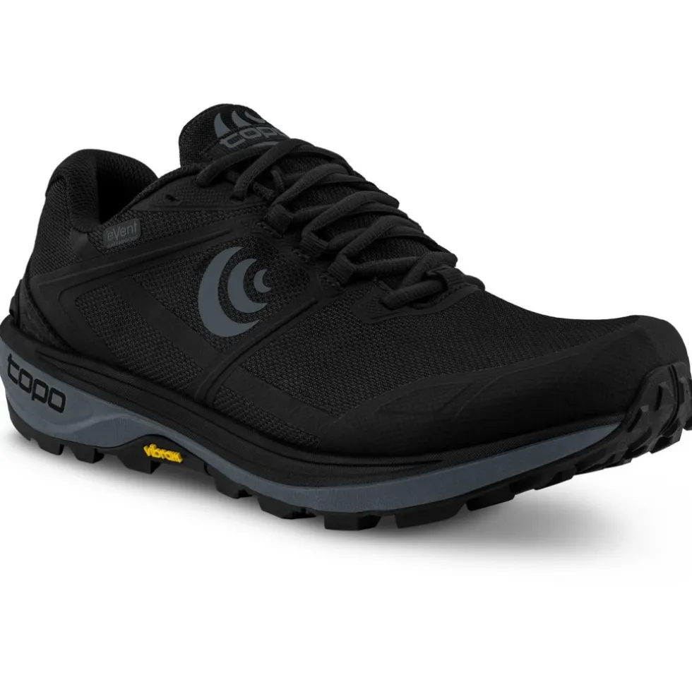 Topo Athletic Terraventure 4 Waterproof Trailrunning Schoenen Heren - black/charcoal