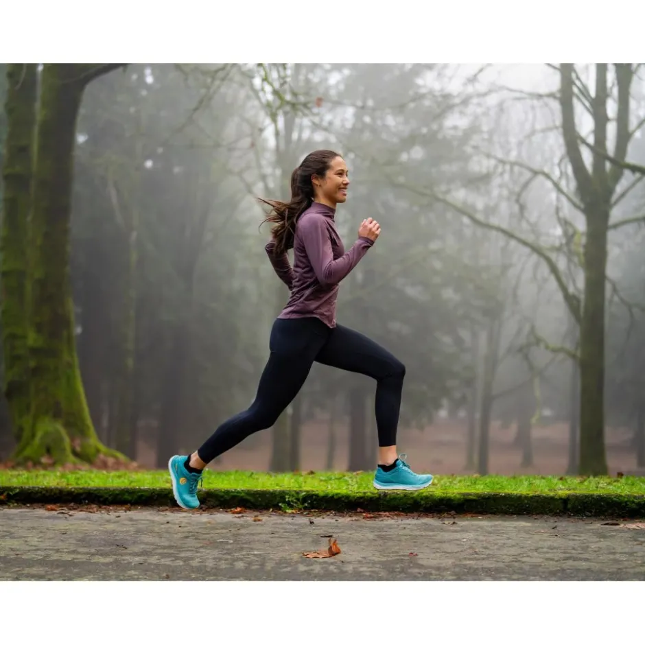 Hardloopschoenen Dames|Schoenen < Topo Athletic Magnifly 5 Hardloopschoenen Dames - teal/gold