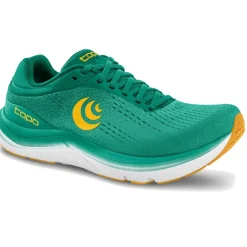 Hardloopschoenen Dames|Schoenen < Topo Athletic Magnifly 5 Hardloopschoenen Dames - teal/gold