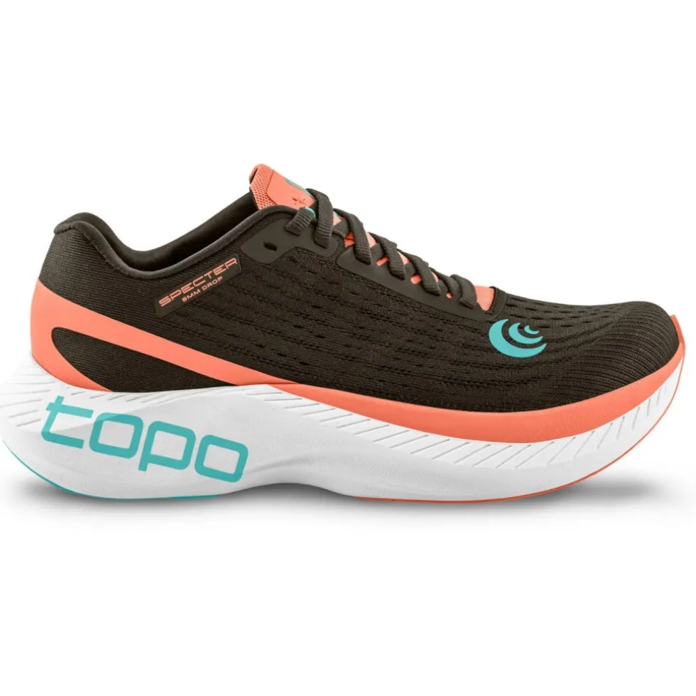 Topo Athletic Specter Hardloopschoenen Dames - espresso/peach