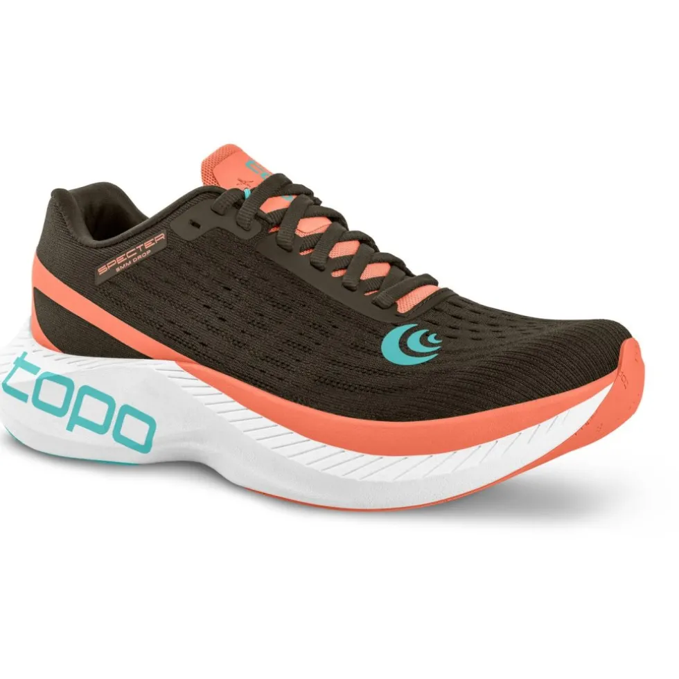 Topo Athletic Specter Hardloopschoenen Dames - espresso/peach