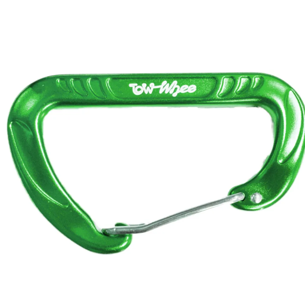 TowWhee Extra Mini Karabijnhaak - groen