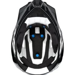 100% Trajecta Fidlock Helm - Zwart/Wit