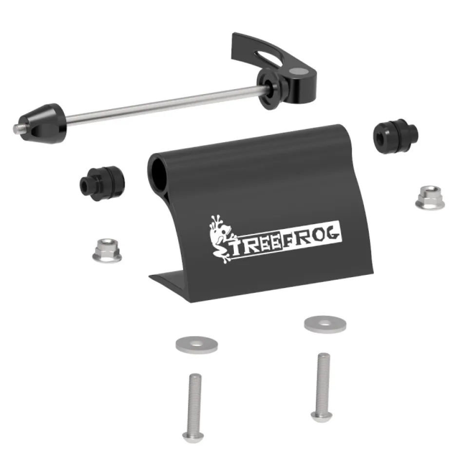 Fietsendragers < Treefrog Fork Mount Vorkbevestiging - 12x100 mm Steekas + 9x100 mm Snelspanner
