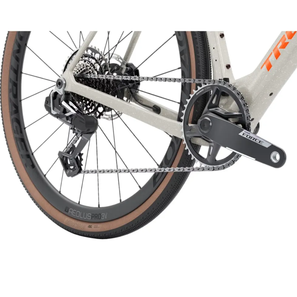 Trek CHECKMATE SLR 7 AXS - Carbon Gravel Bike - 2026 - Era White / Buff Beige