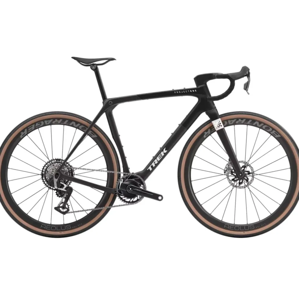 Trek CHECKMATE SLR 9 AXS - Carbon Gravel Bike - 2026 - Matte Trek Black / Matte Deep Smoke
