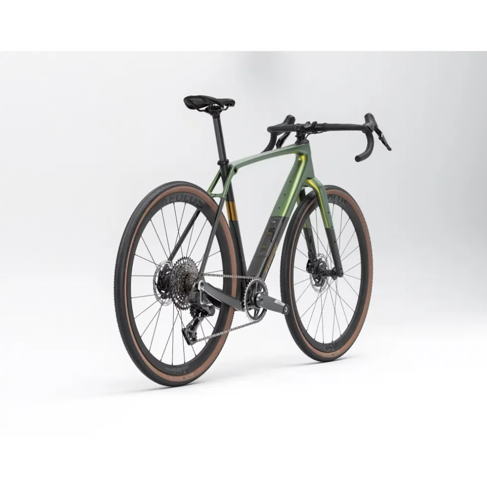 Trek CHECKPOINT SL 7 AXS Gen 3 - Carbon Gravel Bike - 2026 - Satin Chameleon Green / Dark Web