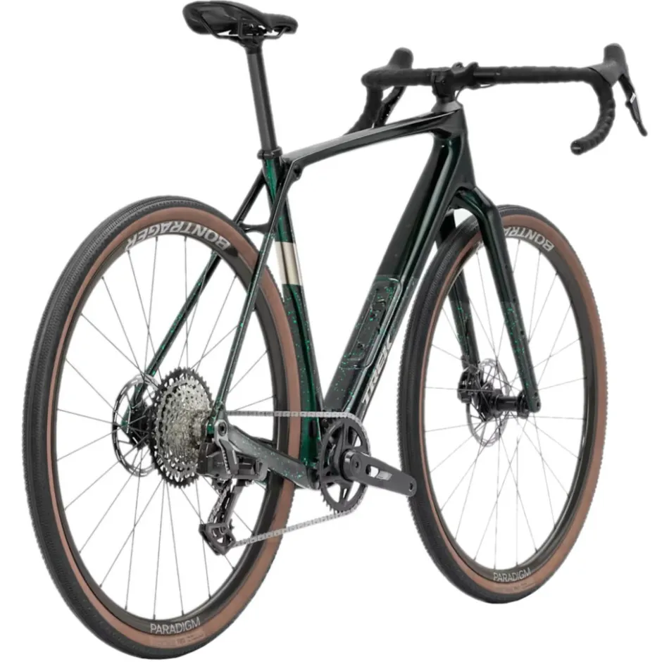 Gravelbikes Bikepacking < Trek CHECKPOINT S 6 AXS Gen 3 - Carbon Grave Bike - 2026 - Dark Green / Ivy Soke Spatter