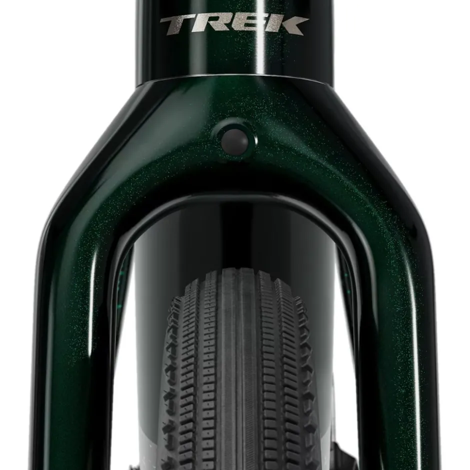Gravelbikes Bikepacking < Trek CHECKPOINT S 6 AXS Gen 3 - Carbon Grave Bike - 2026 - Dark Green / Ivy Soke Spatter