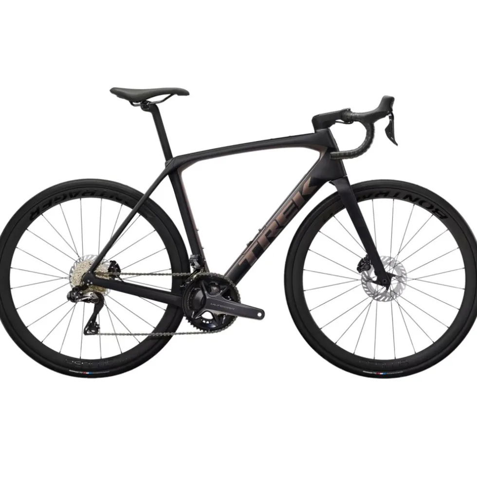 Trek Domane SL 7 Gen 4 - Ultegra Di2 Carbon Racefiets - 2025 - Dark Web Black