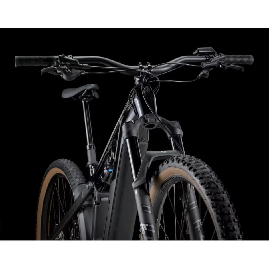 Elektrische Fietsen|E-Mtb Full Suspension < Trek Powerfy+ FS 6 Gen 4 - 29" E-TB - 2025 - Goss Dark Star / atte Dark Web