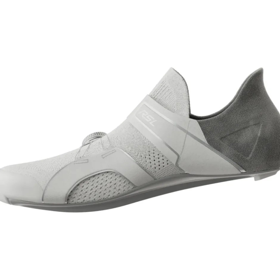 Wielrenschoenen|Wielrenschoenen < Trek RSL Knit Racefietsschoenen - Wit/Zilver