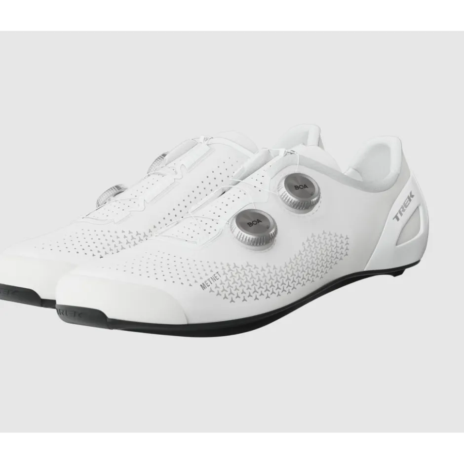 Wielrenschoenen|Wielrenschoenen < Trek RSL Road Racefietsschoenen - Wit/Zilver