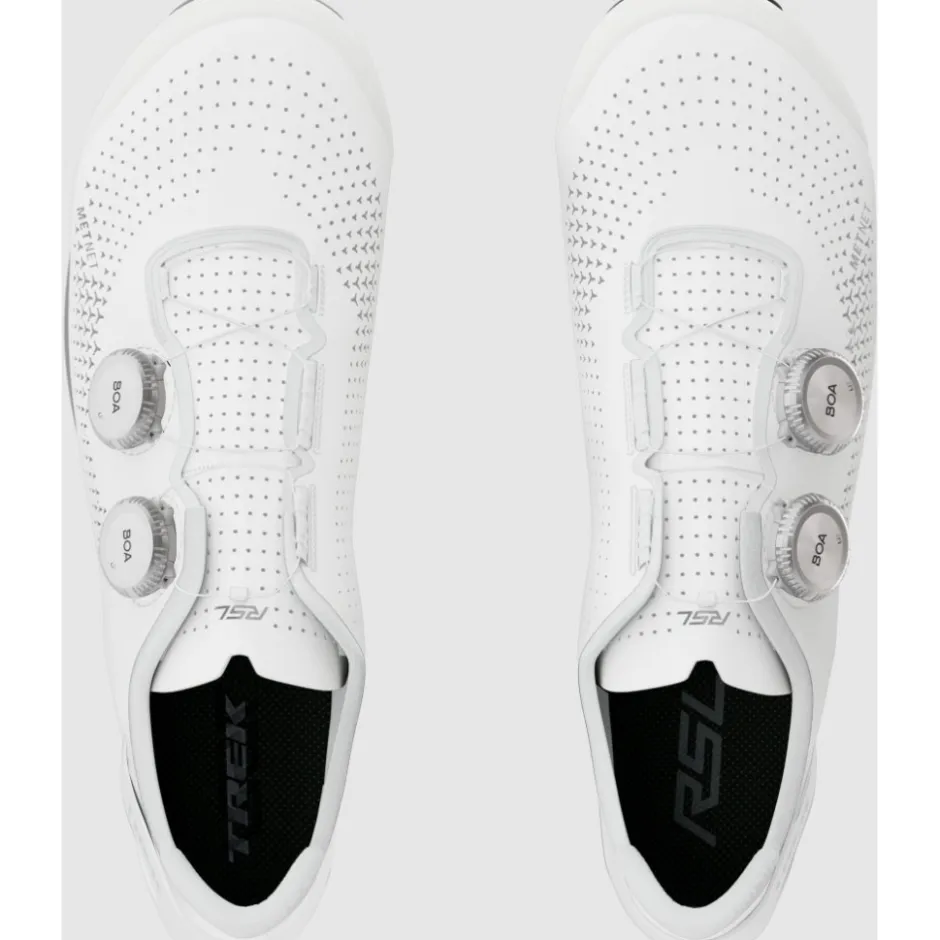 Wielrenschoenen|Wielrenschoenen < Trek RSL Road Racefietsschoenen - Wit/Zilver