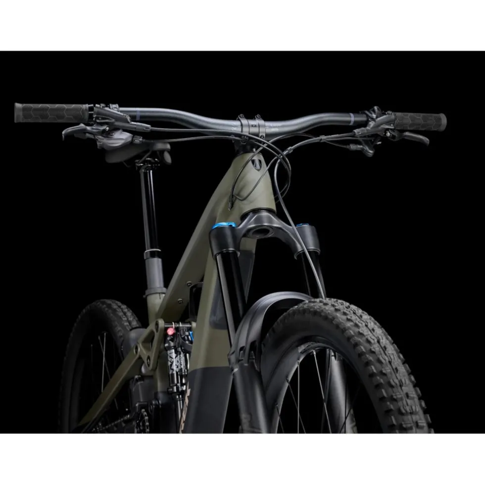 Trek Slash+ 9.7 SLX/XT - Carbon E-MTB - 2025 - 27.5" | Olive Drab