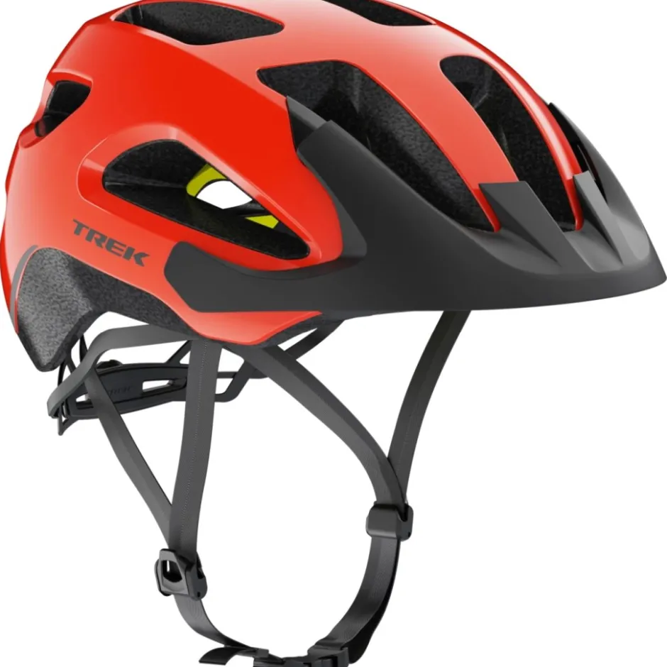 Gravelhelmen < Trek Solstice MIPS Helm - Radioactive Red