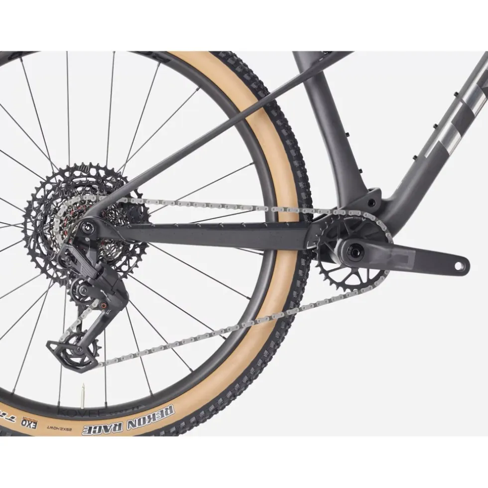 Trek SUPERCALIBER SL 9.6 Gen 2 - 29" Carbon MTB - 2026 - Matte Carbon / Gloss Black Splatter