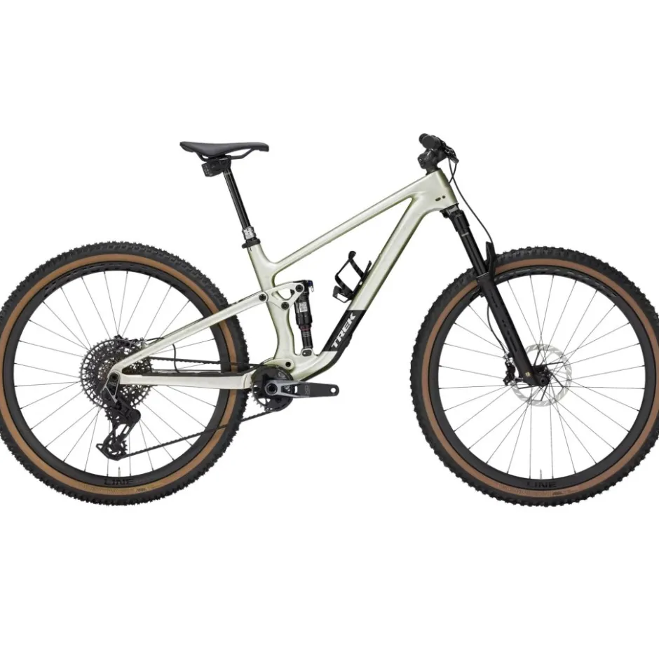 All-Mountain En Trail Bikes|Mtb Full Suspension < Trek Top Fuel 9.9 X0 AX Gen 4 - Carbon MTB - 2025 - 27.5" - Lunar ilver