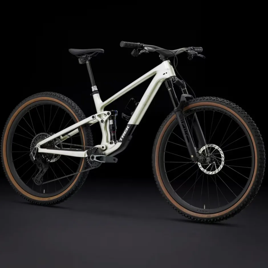 All-Mountain En Trail Bikes|Mtb Full Suspension < Trek Top Fuel 9.9 X0 AXS Gen 4 - Carbon TB - 2025 - 29" - Lunar Silver