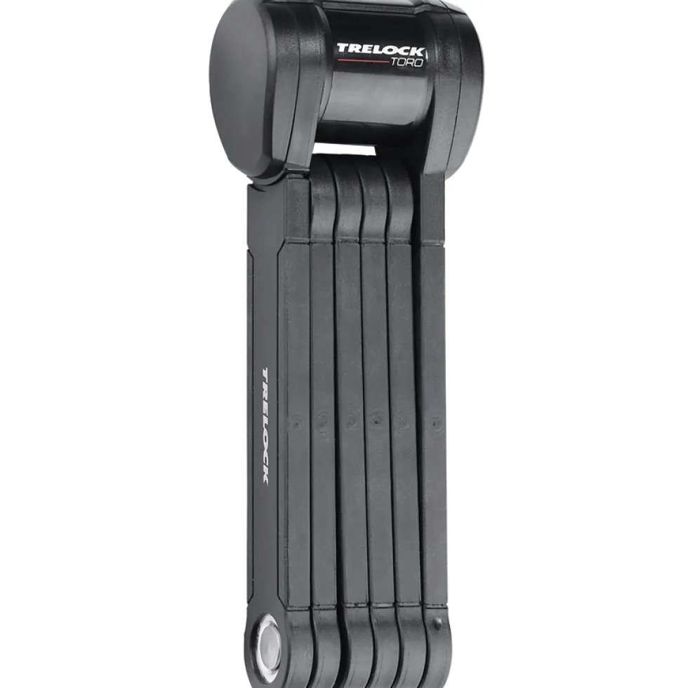 Trelock FS 580 Toro X-Press 90cm Vouwbare Slot met Traceertagvak - zwart