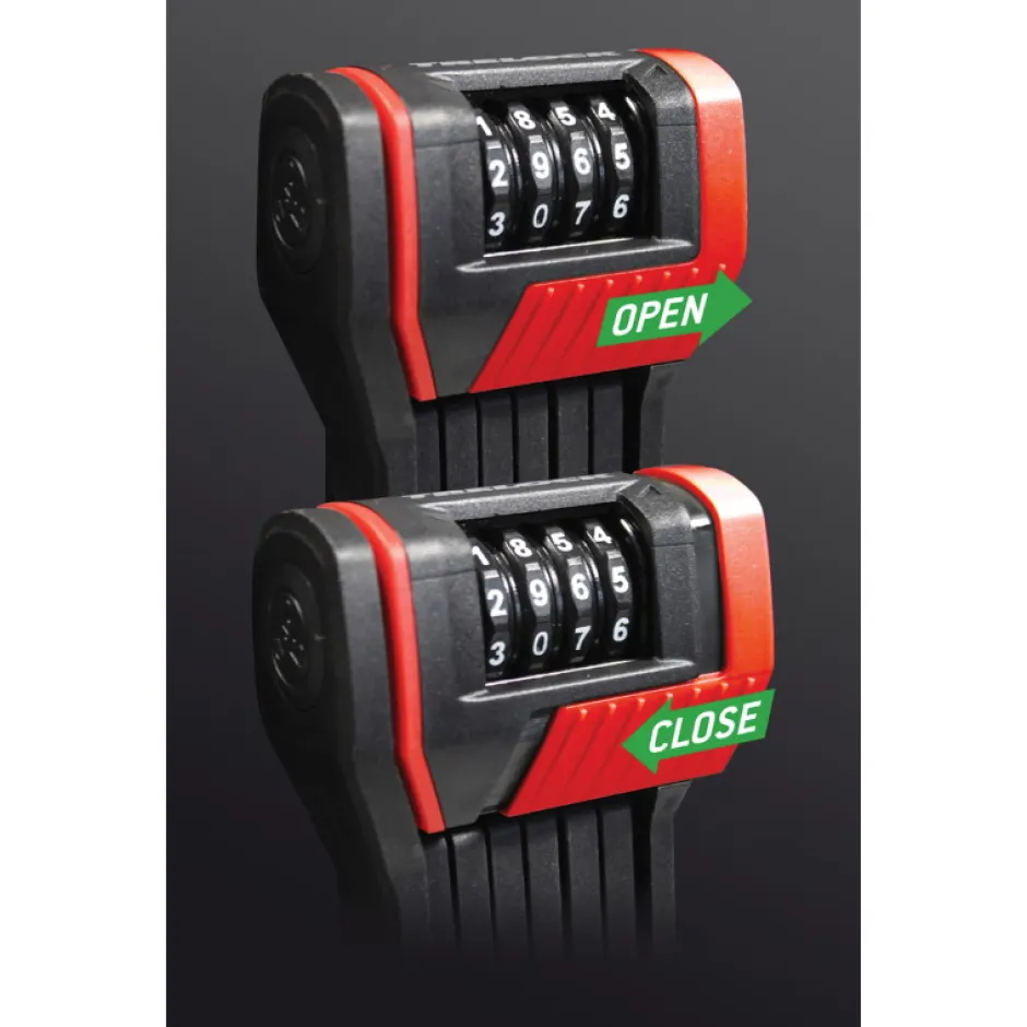 Vouwsloten|Cijfersloten < Trelock FS 280/100 TWO.GO CODE 100cm Vouwbare Slot + ZF 280 X-MOVE Houder - black