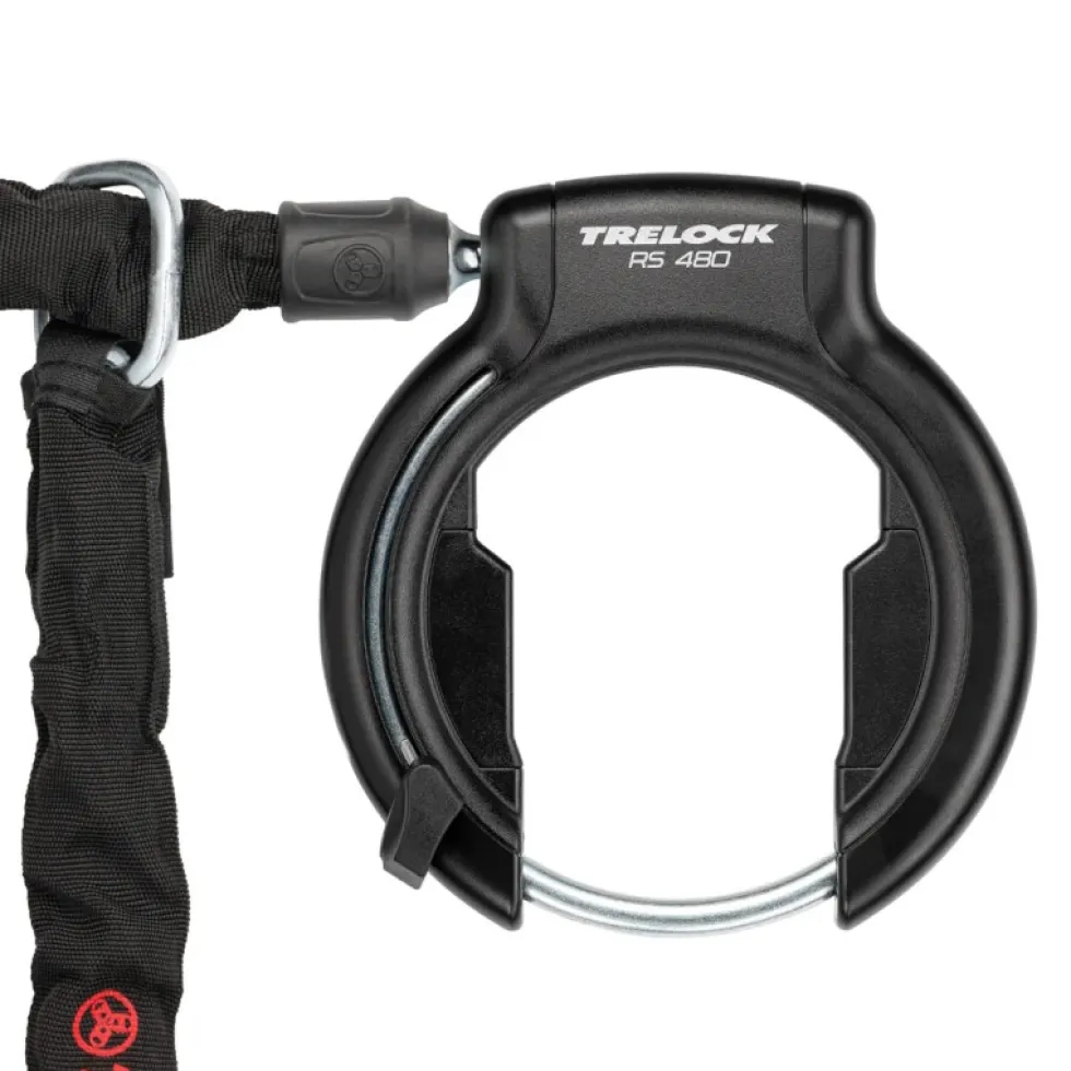 Trelock RS 480 AZ Protect-O-Connect Frameslot/ZR 355 Insteekketting/Zadeltas Set
