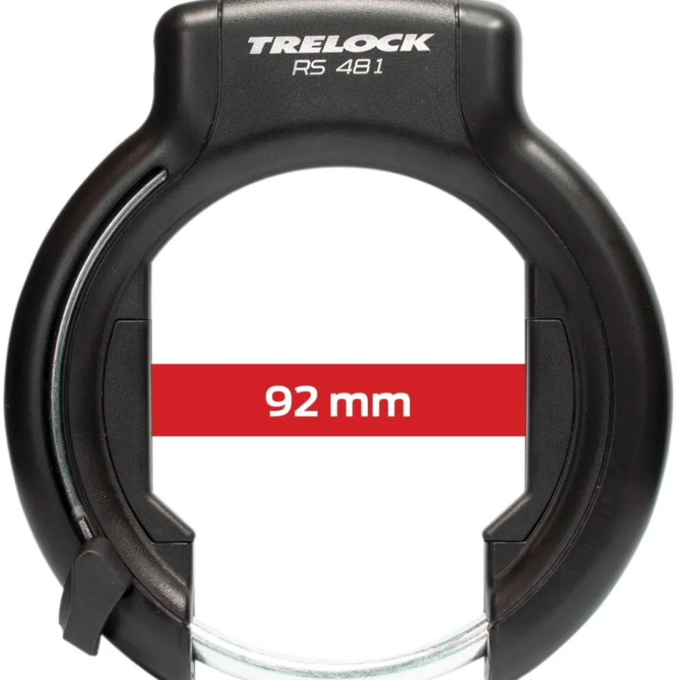 Trelock RS 481 P-O-C XXL AZ Frame Lock - zwart