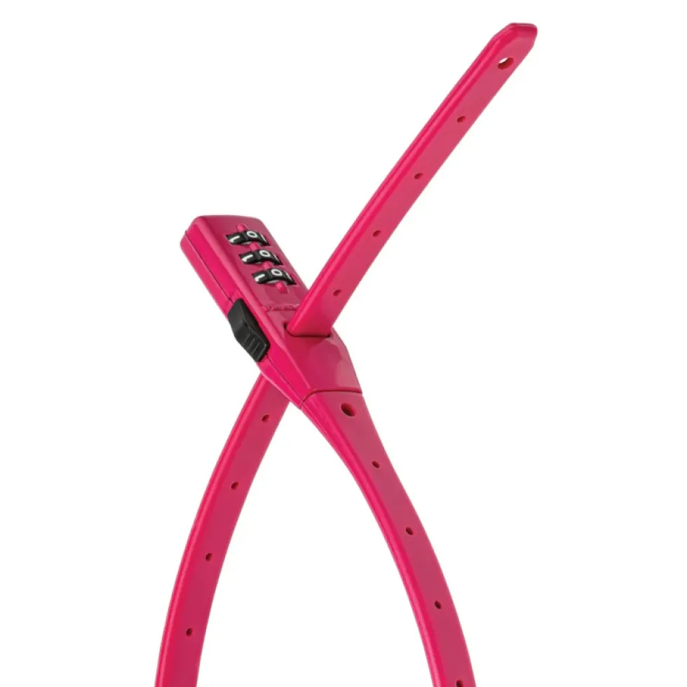 Trelock Strap It Code 53 cm Kabelslot - roze