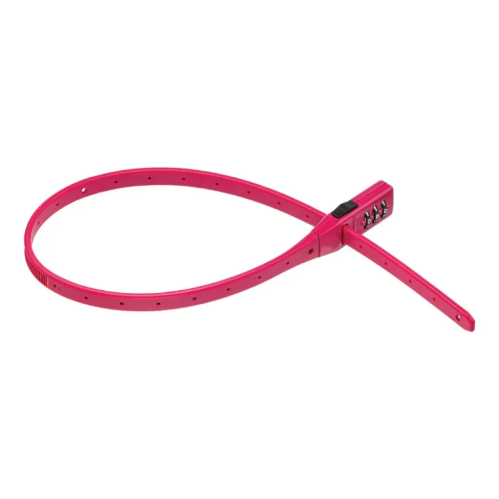 Trelock Strap It Code 53 cm Kabelslot - roze