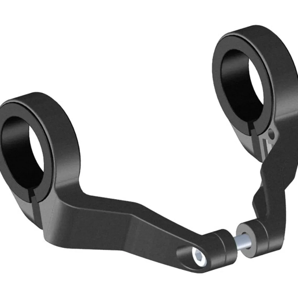 Trelock ZL HB 100 Handlebar Bracket for Front Lights Bike-i - black