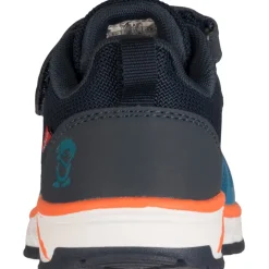 Trollkids Alesund Sneakers Kinderen - Atlantic Blue/Dark Navy/Glow Orange