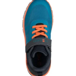 Trollkids Alesund Sneakers Kinderen - Atlantic Blue/Dark Navy/Glow Orange