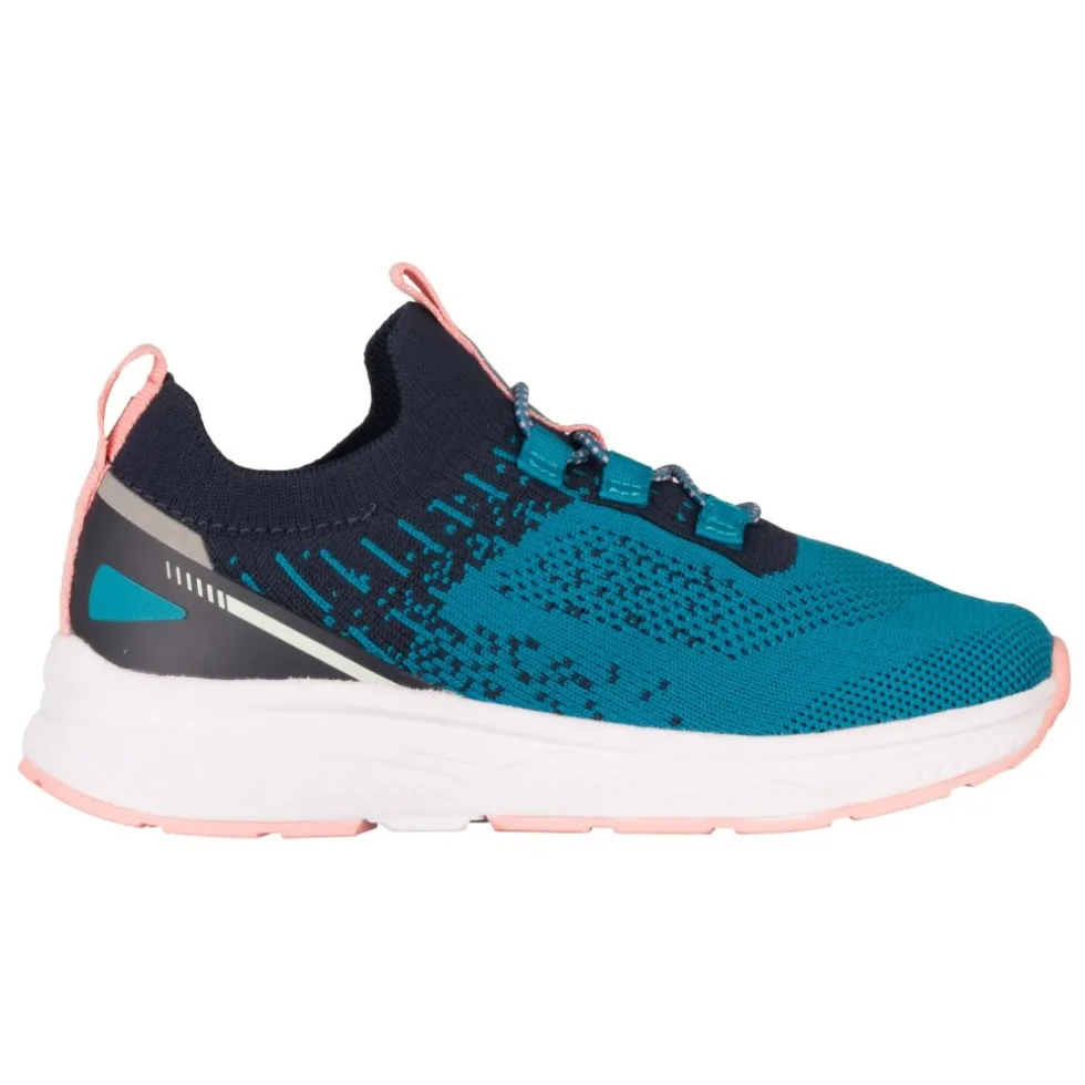 Trollkids Balestrand Sneaker Kinderen - Harbor Blue/Madeira Blue/Peony Rose