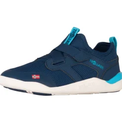 Wandelschoenen|Barefoot Schoenen < Trollkids Bergen Hiker Barefoot Schoenen Kinderen - Dark Indigo/Pool Blue
