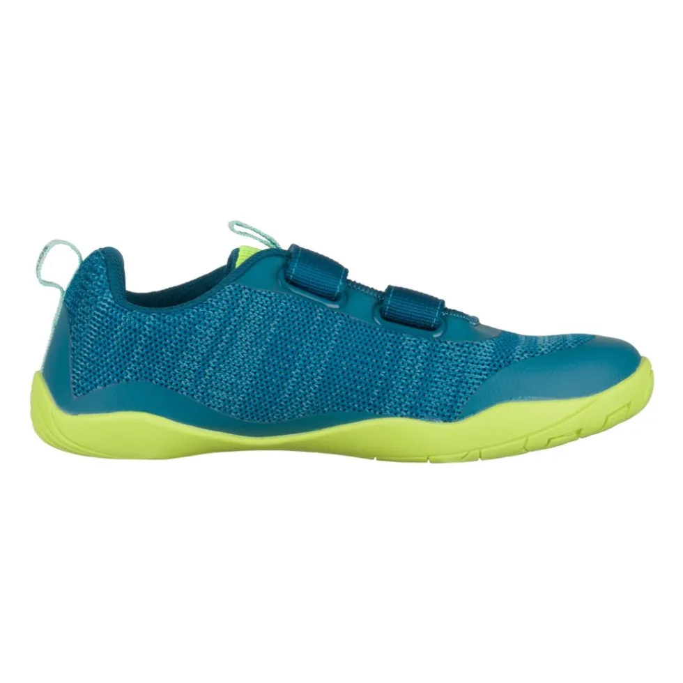 Trollkids Eikefjord Hiker Barefoot Schoenen Kinderen - Petrol/Dolphin Blue/Lime