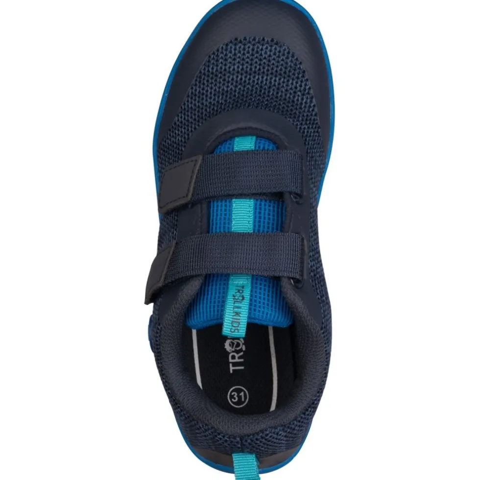 Trollkids Eikefjord Hiker Barefoot Schoenen Kinderen - Navy/Medium Blue