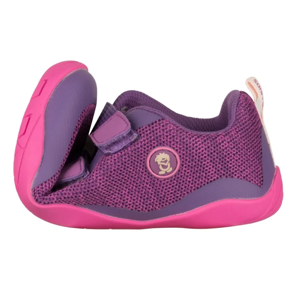 Barefoot Schoenen|Barefoot Schoenen < Trollkids Eikefjord Hiker Barefoot Schoenen Kinderen - Fresh Berry/Candy Pink