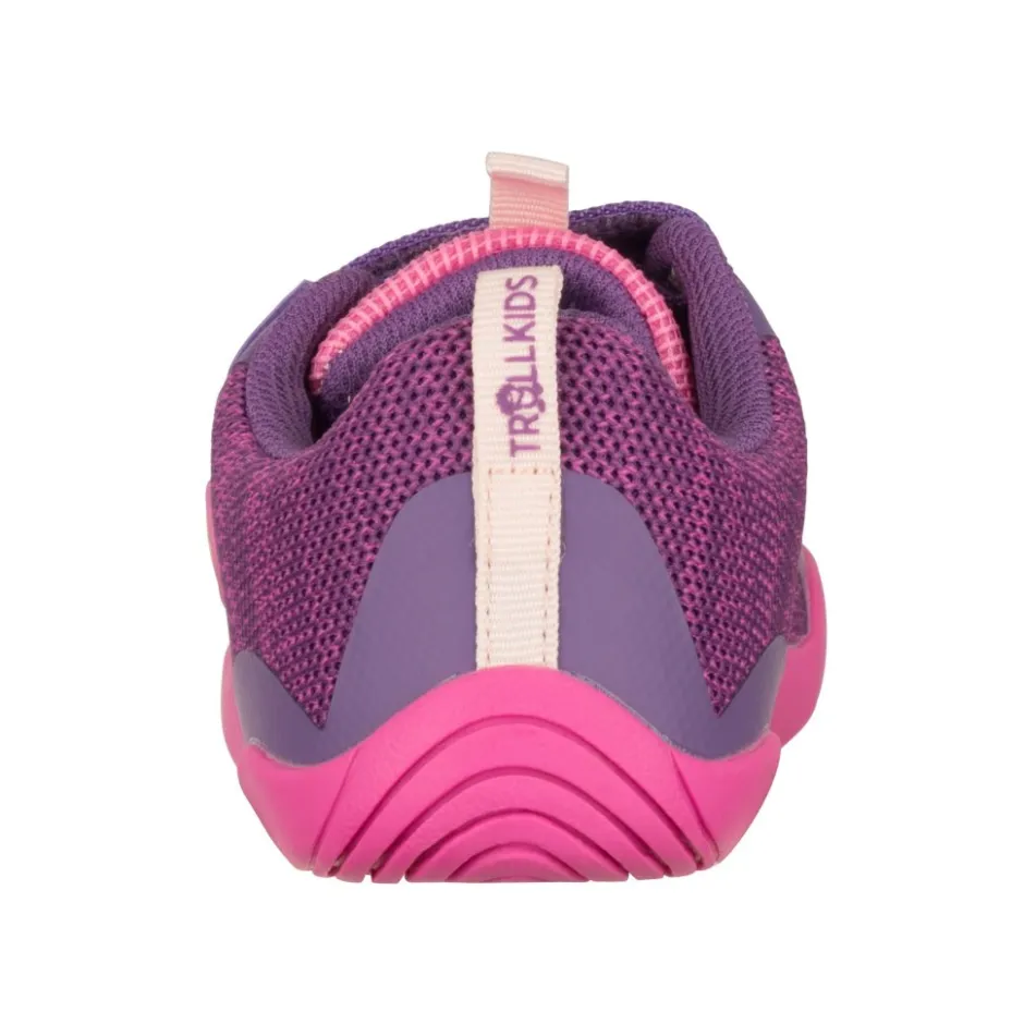 Barefoot Schoenen|Barefoot Schoenen < Trollkids Eikefjord Hiker Barefoot Schoenen Kinderen - Fresh Berry/Candy Pink