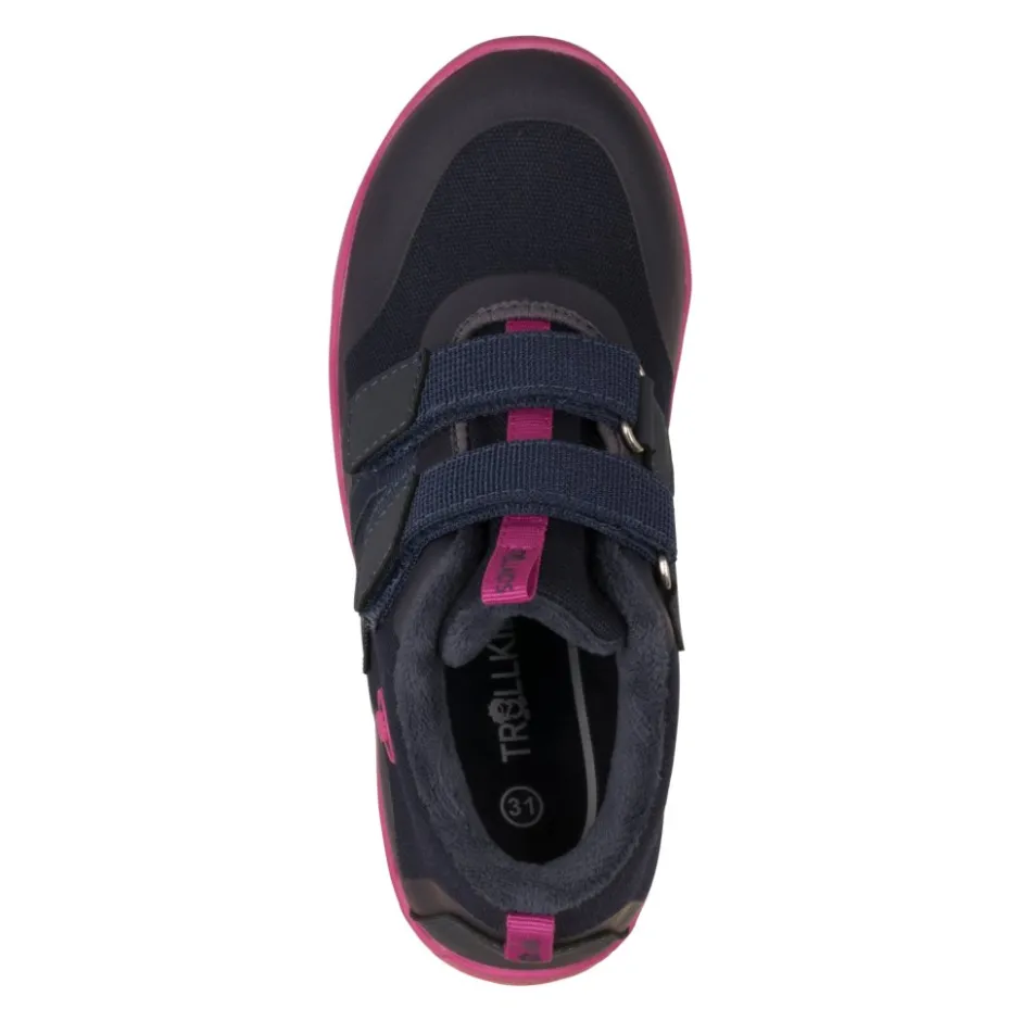 Wandelschoenen|Barefoot Schoenen < Trollkids Hallingdal Winter Barefoot Schoenen Kinderen - Deep Violet/Dark Pink