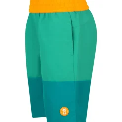Trollkids Kroksand Short Kinderen - Lagoon Green/Sea Green/Sahara Sunset