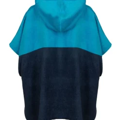 Trollkids Kvalvika Surf Badponcho kinderen - Vivid Blue/ Mystic Blue
