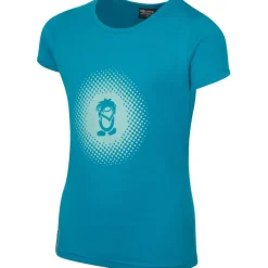 Trollkids Logo T-Shirt Meisjes - Harbor Blue