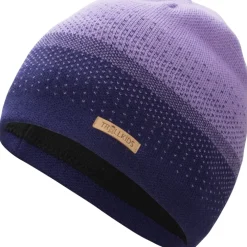 Trollkids Merino Beanie Kinderen - Dark Purple/Violet