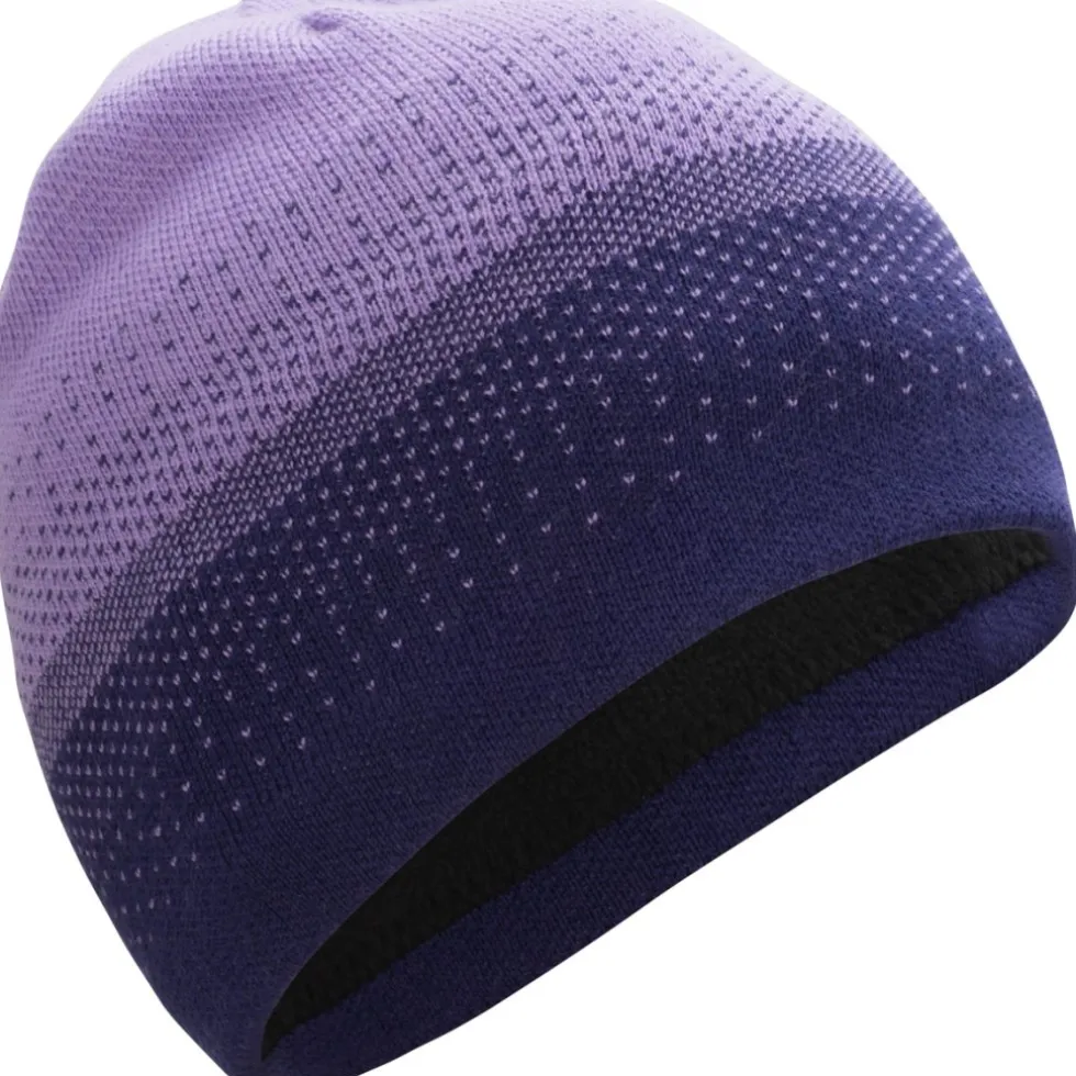 Trollkids Merino Beanie Kinderen - Dark Purple/Violet