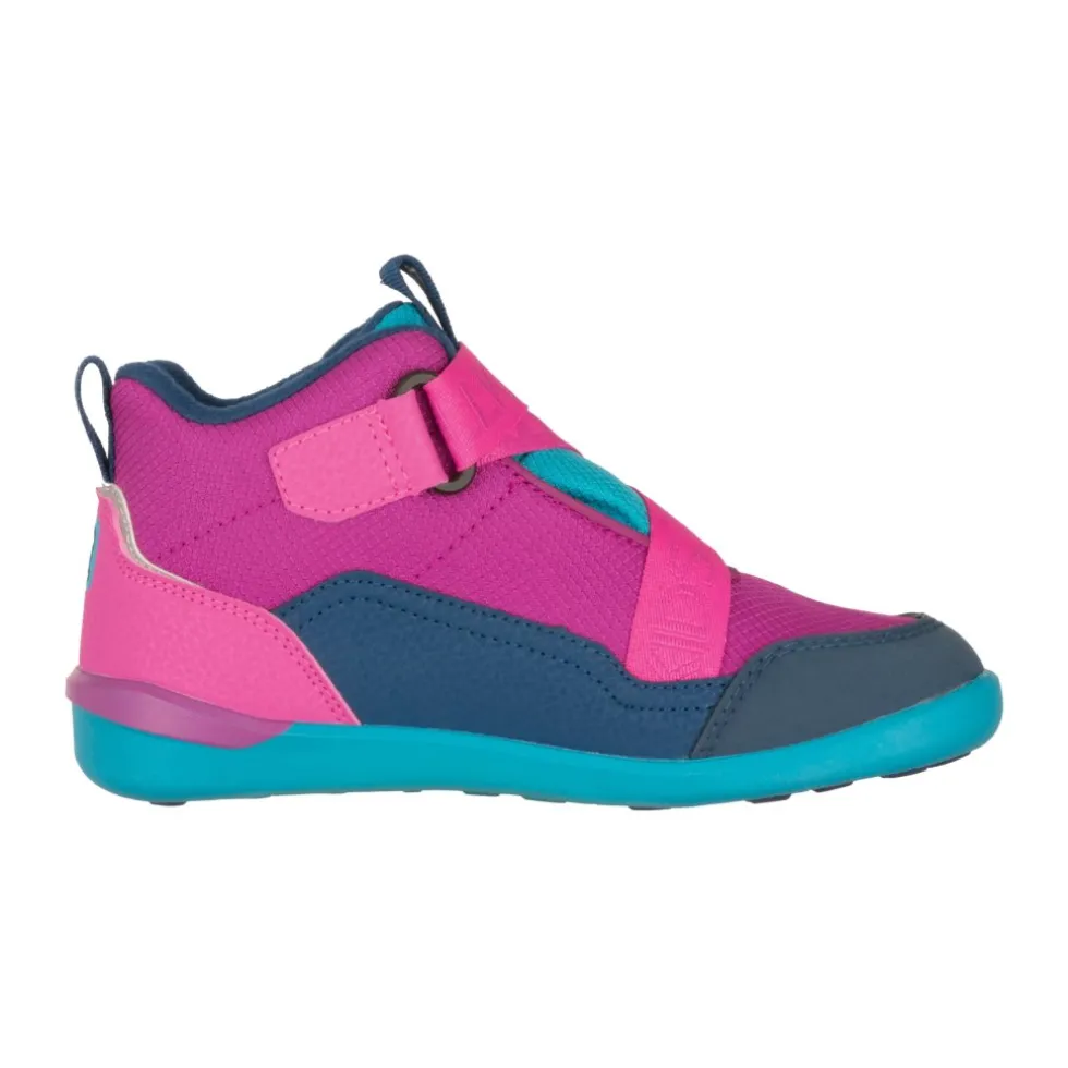 Trollkids Nordfjord Winter Barefoot Schoenen Kinderen - Bright Berry/Light Magenta/Dark Turquoise