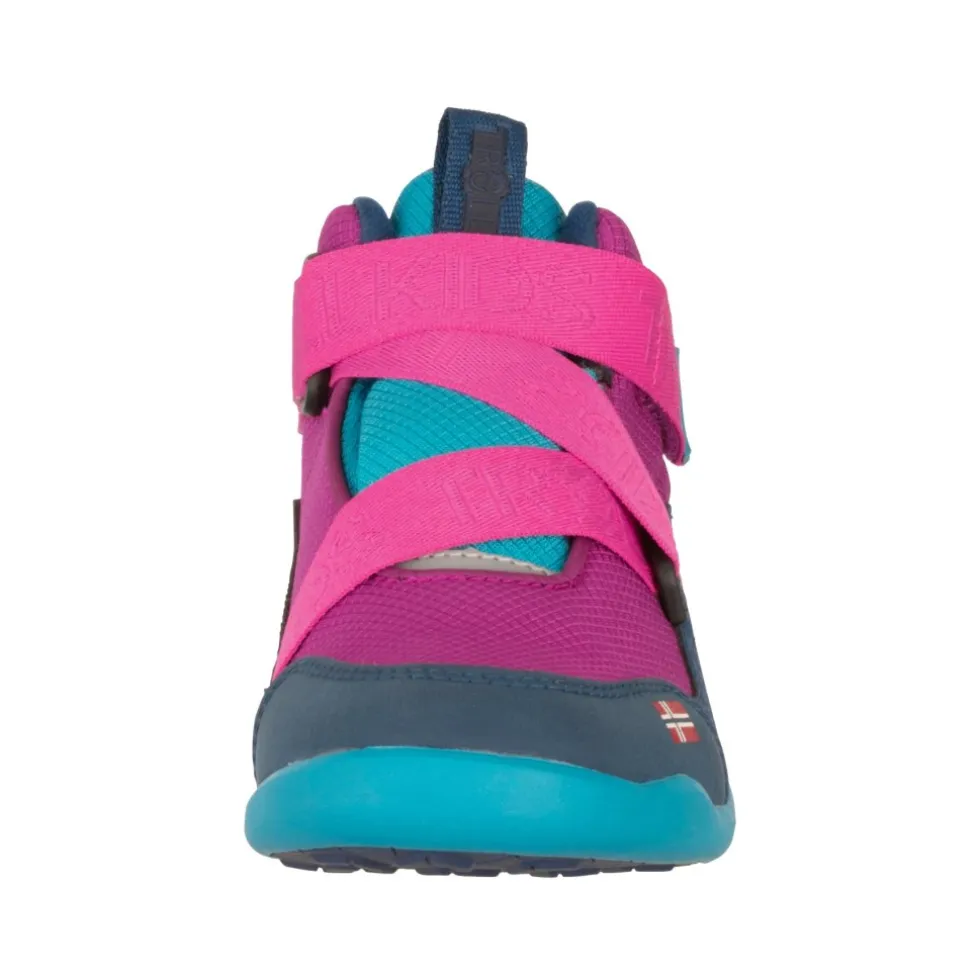 Trollkids Nordfjord Winter Barefoot Schoenen Kinderen - Bright Berry/Light Magenta/Dark Turquoise