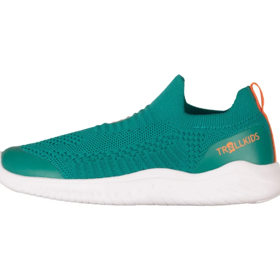 Trollkids Oslo XT Sneakers Kinderen - Sea Green/Sahara Sunset